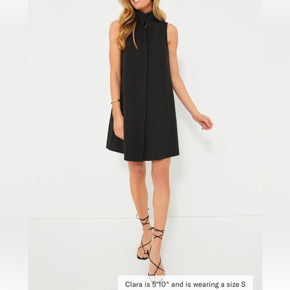 TUCKERNUCK Black Sleeveless Charlie Dress Size XS NEW - Picture 2 of 12